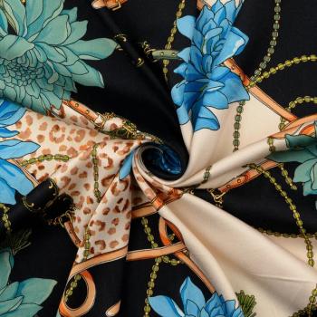 Viskose Satin im edlen Design - Eleganz trifft Kreativität